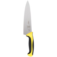 Mercer Culinary M22608YL Millennia Colors® 8 inch Chef Knife with Yellow Handle