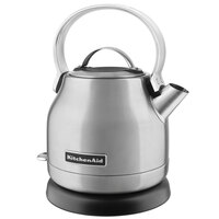 KitchenAid 1.5 Liter Black Electric Kettle with Dual-Wall Insulation  KEK1565OB - 120V