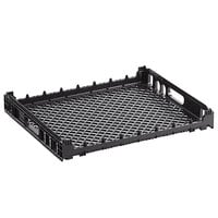 Orbis NPL620B 26" x 22" x 3 1/2" Customizable Black Single Bun Bakery Tray / Bread Rack