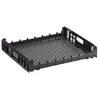 Orbis NPL630B 26" x 22" x 4" Customizable Black Double Bun Bakery Tray / Bread Rack