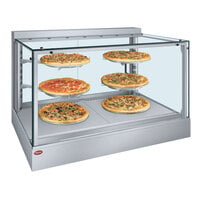 Hatco IHDCH-45 Stainless Steel 45" Full Service Heated Display Warmer with Sliding Doors and Humidity Control - 208V