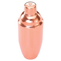 Barfly M37039CP 24 oz. Copper-Plated 3-Piece Japanese Cocktail Shaker