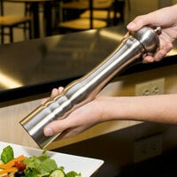 Chef Specialties 12401 Professional Series Prentiss 12 inch Stainless Steel Pepper Mill