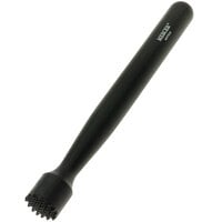 Barfly M37022 8 1/4 inch Black Composite Muddler with Textured Bottom