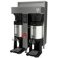 Fetco CBS-1152V+ E115252 Extractor V+ Series Stainless Steel Twin Automatic Coffee Brewer - 208-240V