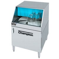 Champion CG Low Temperature Rotary Glass Washer - 208/230V