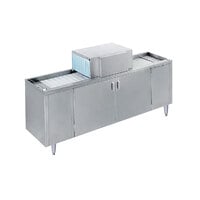 Champion CG6 Low Temperature 72 inch Pass-Through Glass Washer, Right to Left - 208/230V