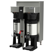 Fetco CBS-2152XTS E215251 XTS Series Stainless Steel Double Automatic Coffee Brewer - 208-240V, 4600-9100W, 1 or 3 Phase