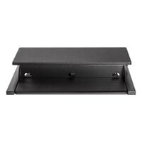 Luxor CVTR PRO-BK 32" x 23 1/2" Black Adjustable Two-Tier Stand Up Desktop Desk