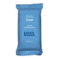 Lavex 0.8 oz. Hotel and Motel Wrapped Body Soap - 500/Case