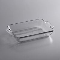 Anchor Hocking Oven Basics 2 Qt. Clear Glass Baking Dish 81936AHG18 - 3/Case