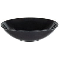 Vollrath 52867 14 oz. Black Melamine Round Serving Bowl
