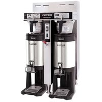 Fetco CBS-52H-20 C53016 Stainless Steel Twin Automatic Coffee Brewer - 120/208-240V