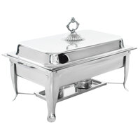 Choice 8 Qt. Full Size Folding Chafer with Classic Cover