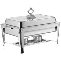 Choice 8 Qt. Full Size Folding Chafer with Classic Cover