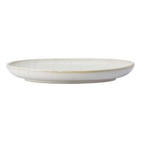 Oneida L6800000325 Knit 7 1/2 inch Porcelain Oval Plate - 48/Case
