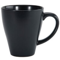 Oneida L6250000560 Urban 13.5 oz. Black Porcelain Mug - 36/Case