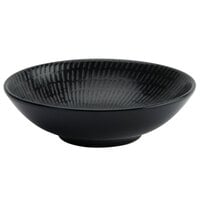 Oneida L6250000750 Urban 15 oz. Black Porcelain Bowl - 24/Case
