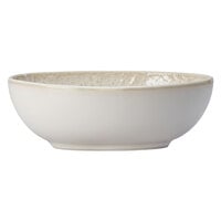 Oneida L6800000753 Knit 3 oz. Oval Porcelain Bowl - 72/Case