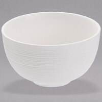 Luzerne Manhattan by Oneida 1880 Hospitality L5650000732 22 oz. Warm White Porcelain Bowl - 36/Case