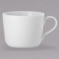 Oneida L6600000520 Lines 7.5 oz. Warm White Porcelain Cup - 48/Case
