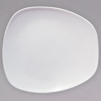 Oneida L5750000150C Stage 10 3/8 inch x 9 1/2 inch Warm White Porcelain Coupe Plate - 24/Case