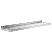 Regency 10" x 48" Stainless Steel Plate Shelf for 48" Long Equipment Stands