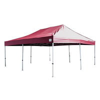 Caravan Canopy 23203805030 Magnum II 20' x 20' Red Instant Canopy Basic Kit
