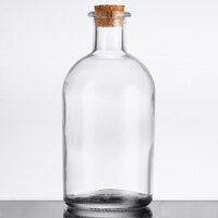 7.75 oz. Tablecraft H92002 Apothecary Bottle with Cork
