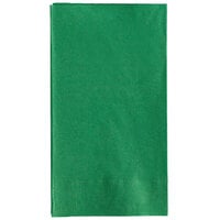 Festive Green Paper Dinner Napkin, Choice 2-Ply 15 inch x 17 inch - 1000/Case