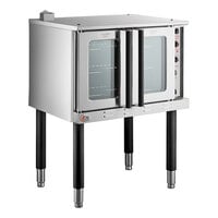 Cooking Performance Group FEC-100-B Single Deck Standard Depth Full Size Electric Convection Oven - 208V, 1 Phase, 11.5 kW