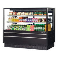 Turbo Air TCGB-36UF-B-N 36" Black Flat Glass Refrigerated Bakery Display Case