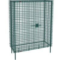 Metro SEC35K3 Metroseal 3 Stationary Wire Security Cabinet 50 1/2 inch x 21 1/2 inch x 66 13/16 inch