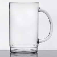 GET 00083-1-SAN-CL 20 oz. Customizable SAN Plastic Beer Mug - 24/Case