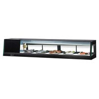 Turbo Air SAS-70L-N 70 inch Straight Glass Refrigerated Sushi Case - Left Side Compressor