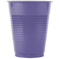 Creative Converting 28115081 16 oz. Purple Plastic Cup - 240/Case