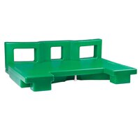 Cambro VCSCNL519 Green Connector for Connecting Versa Carts to Low Height Versa Food Bars / Work Tables