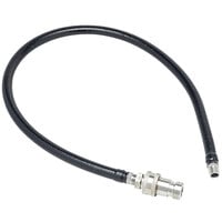 T&S HW-6C-48 Safe-T-Link 48 inch Water Appliance Hose with Reversed Quick Disconnect - 1/2 inch NPT