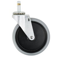 Cambro 41076 Equivalent 5" Swivel Stem Caster for BC340KD Utility Cart