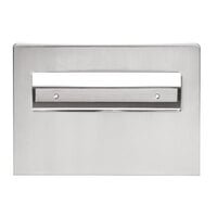 Lavex Janitorial Stainless Steel Surface Mounted Toilet Seat Cover Dispenser