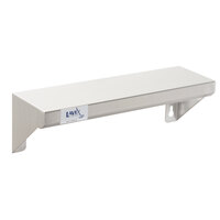 Lavex Janitorial 5 inch x 16 inch Stainless Steel Restroom Wall Mount Shelf