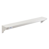 Lavex Janitorial 5 inch x 36 inch Stainless Steel Restroom Wall Mount Shelf