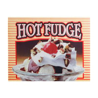 APW Wyott 21770400 Replacement Hot Fudge Transparency for LW-4PKG Heated Countertop Warmer
