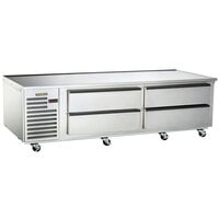 Traulsen TE084LT 4 Drawer 84 inch Freezer Chef Base