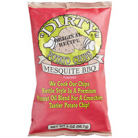 Dirty Potato Chips Mesquite BBQ Potato Chips 2 oz. - 25/Case
