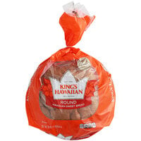 King's Hawaiian Original Hawaiian Sweet Round Bread 16 oz. - 6/Case