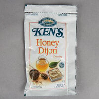 Ken's Foods 1.5 oz. Honey Dijon Mustard Dressing Packet - 60/Case