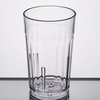 Carlisle 110507 Bistro 5 oz. Clear SAN Plastic Tumbler - 12/Case