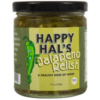 Cortazzo 9 oz. Jar Happy Hal's Gourmet Jalapeno Relish - 12/Case