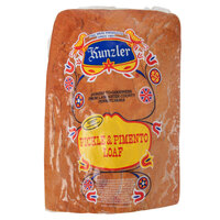 Kunzler 5 lb. Pickle and Pimento Loaf - 2/Case